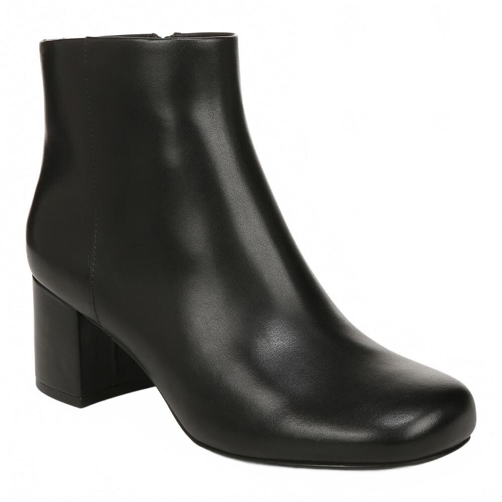 NEW VIONIC women's sibley boots in black nappa leather